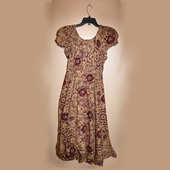 Ulla Johnson " Nanette" Scoopneck Midi-Dress, Size 6 - Picture 6 of 8